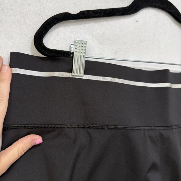 Athleta Skort Womens XLT Black Reflective Run Shorts Built In Pockets Activewear - Picture 5 of 14